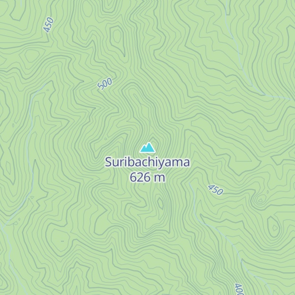 Map of Suribachiyama