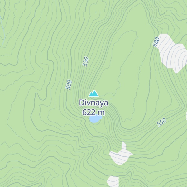 Map of Divnaya