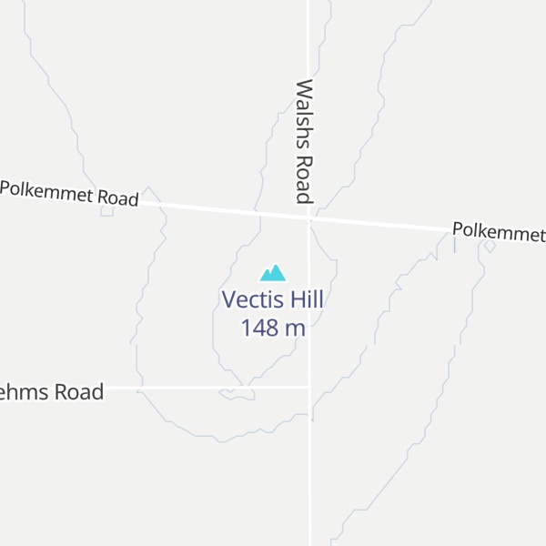 Map of Vectis Hill