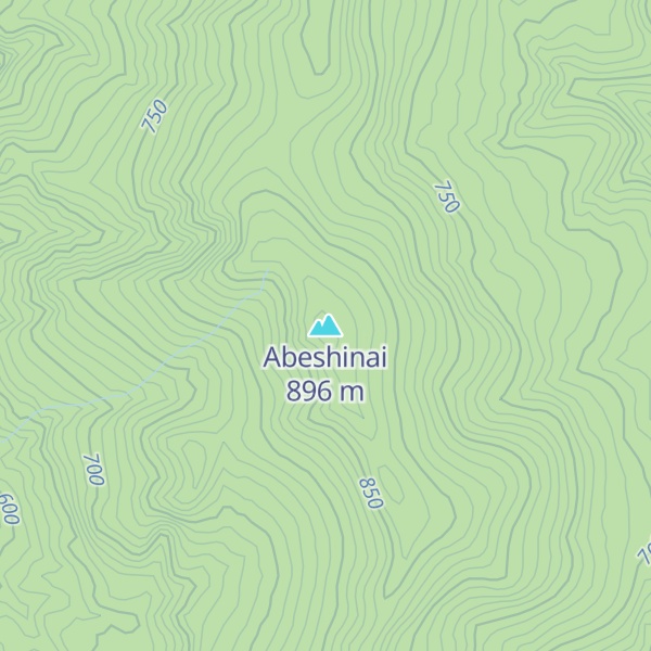 Map of Abeshinai