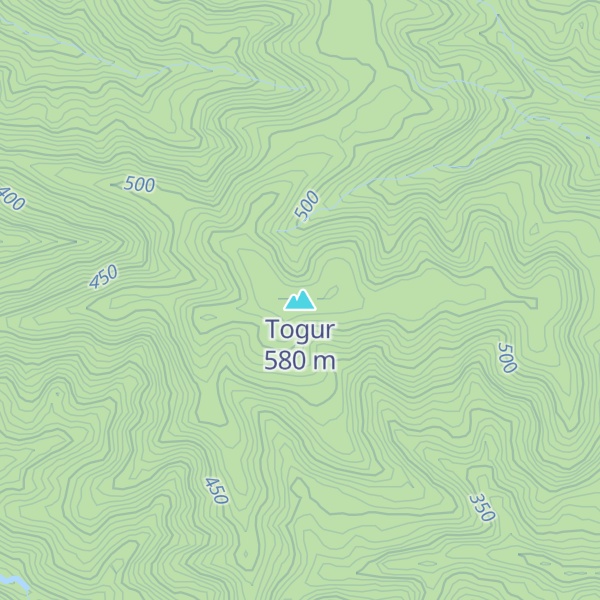 Map of Togur