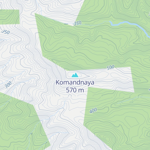 Map of Komandnaya