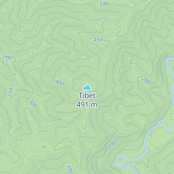 Map of Tibet