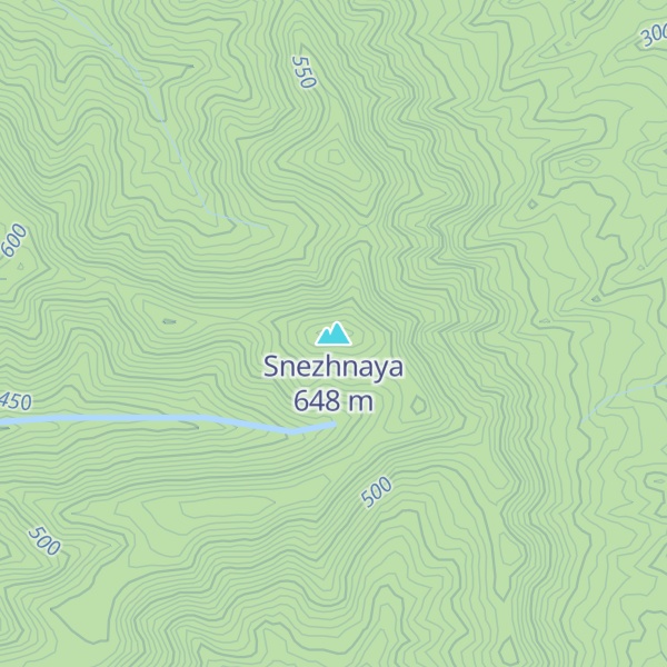 Map of Snezhnaya