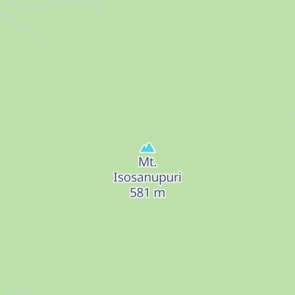 Map of Mt. Isosanupuri