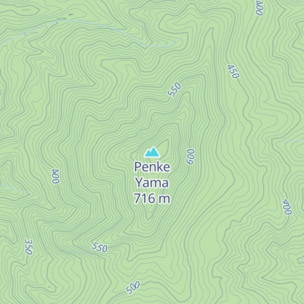 Map of Penke Yama