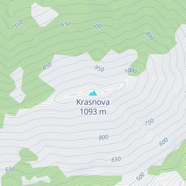 Map of Krasnova