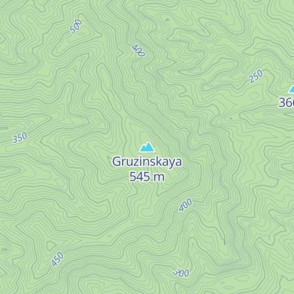 Map of Gruzinskaya