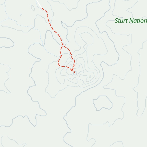 Map of Mount Wood