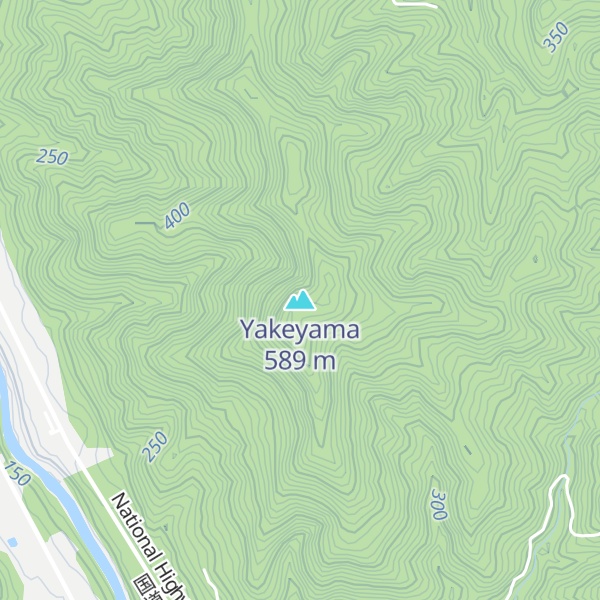 Map of Yakeyama