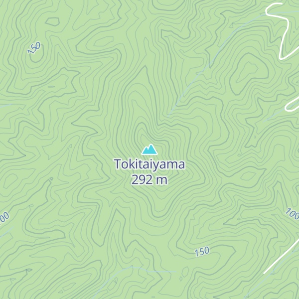 Map of Tokitaiyama