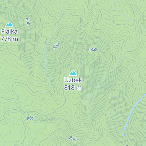 Map of Uzbek