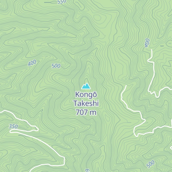 Map of Kongō Takeshi