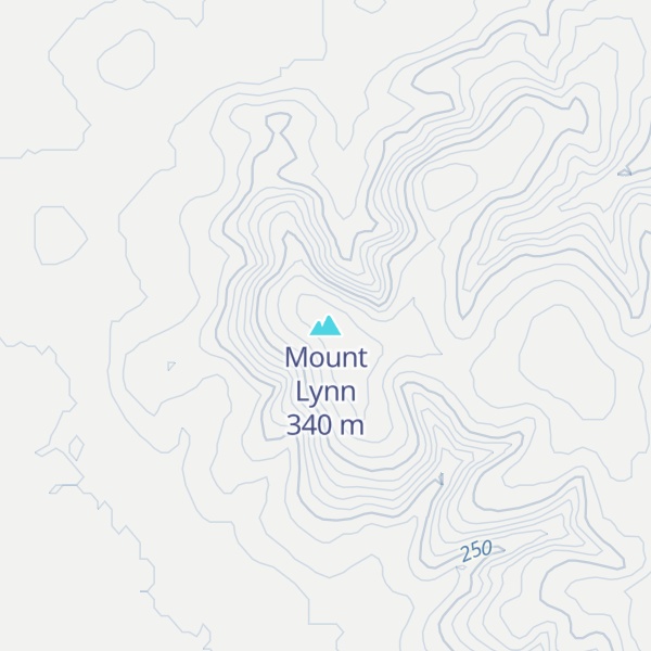 Map of Mount Lynn