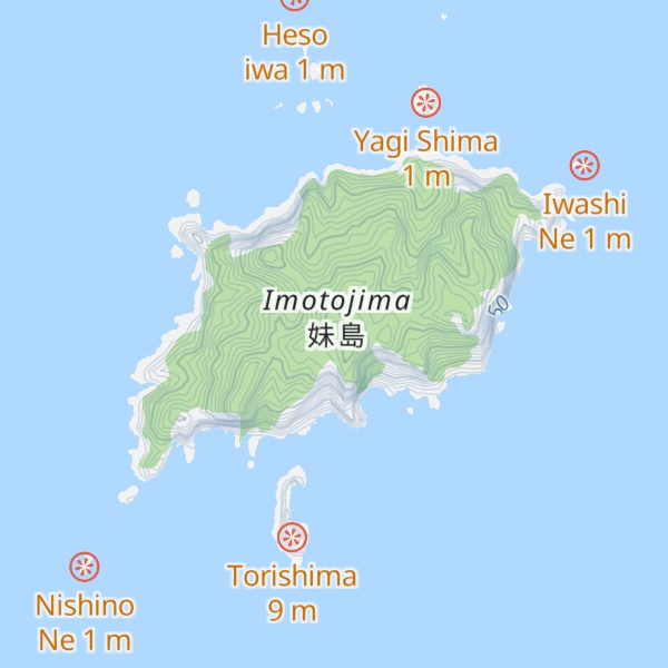 Map of Imotojima
