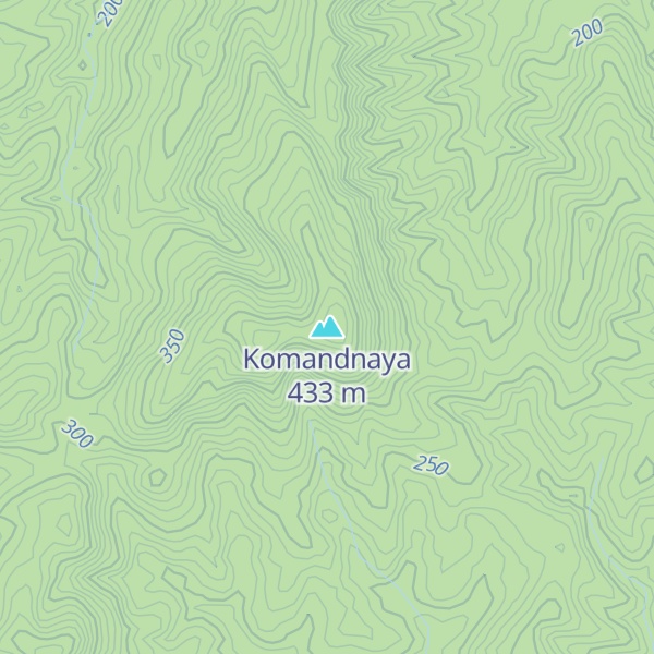 Map of Komandnaya
