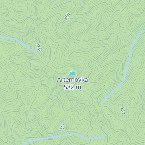 Map of Artemovka