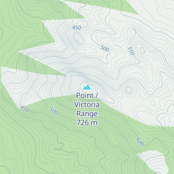 Map of Point /Victoria Range