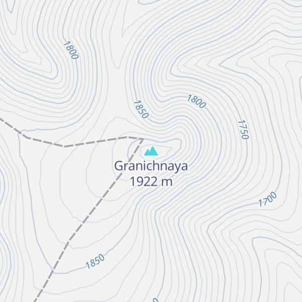 Map of Granichnaya