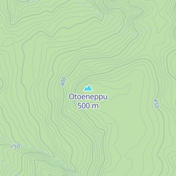 Map of Otoeneppu