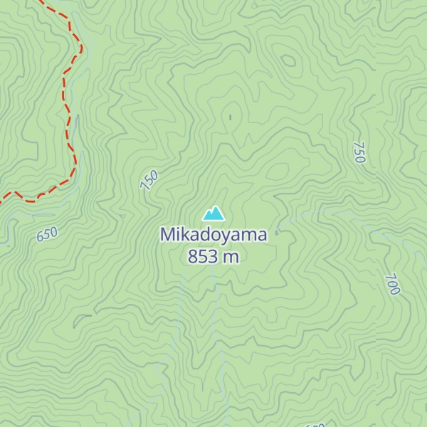 Map of Mikadoyama