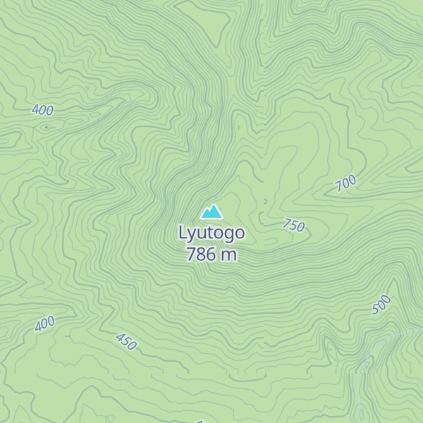 Map of Lyutogo