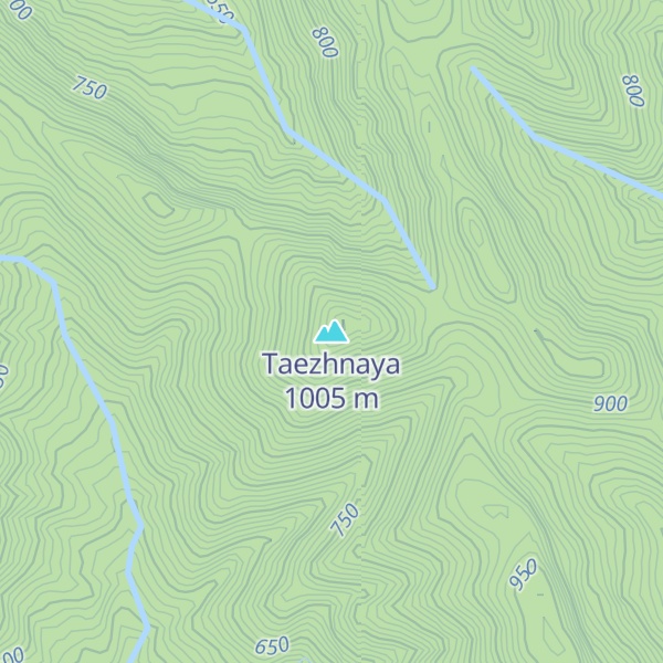 Map of Taezhnaya