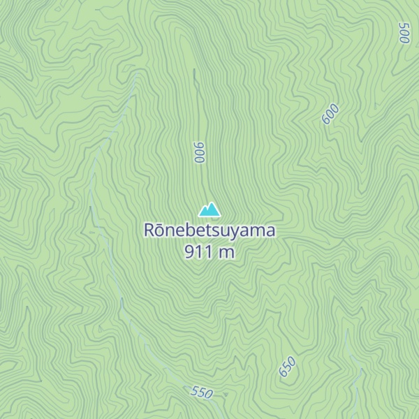 Map of Rōnebetsuyama
