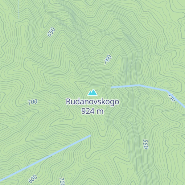 Map of Rudanovskogo