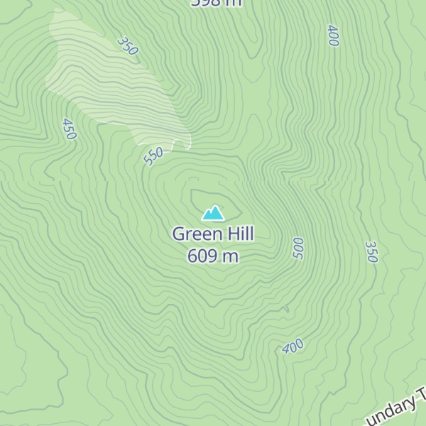 Map of Green Hill