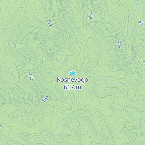 Map of Koshevogo