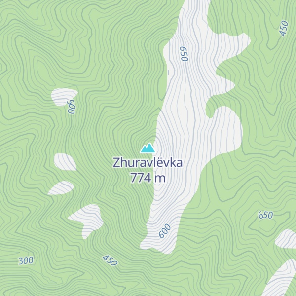Map of Zhuravlëvka