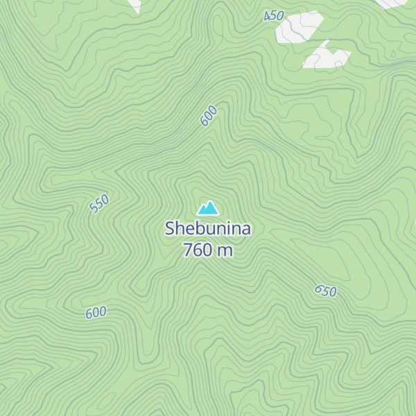 Map of Shebunina