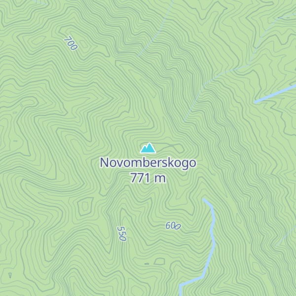 Map of Novomberskogo