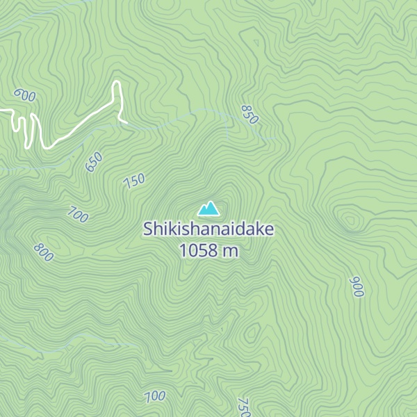 Map of Shikishanaidake