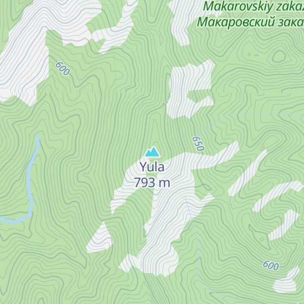 Map of Yula