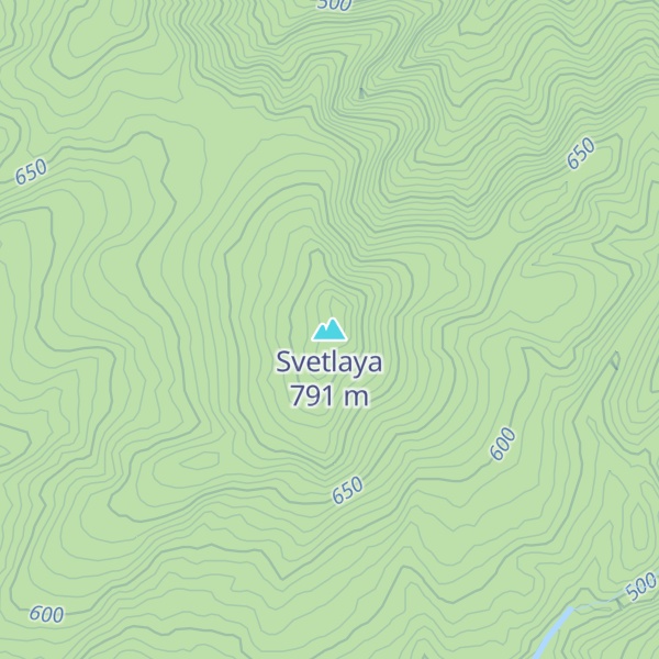 Map of Svetlaya