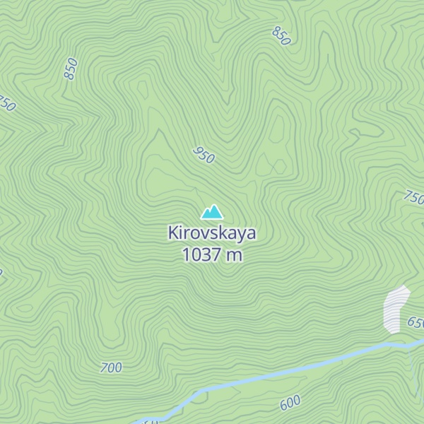 Map of Kirovskaya