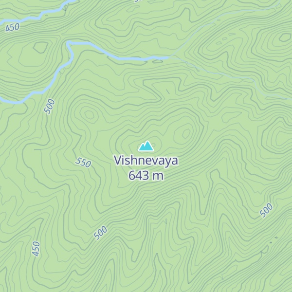 Map of Vishnevaya