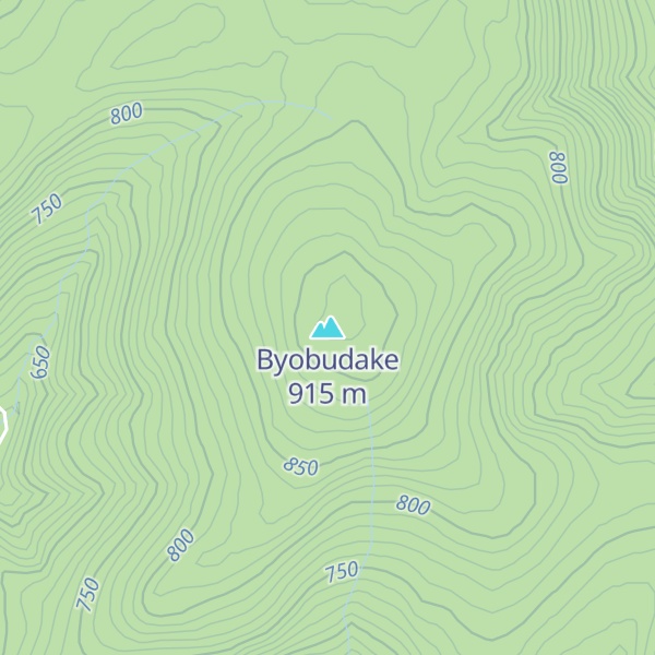 Map of Byobudake