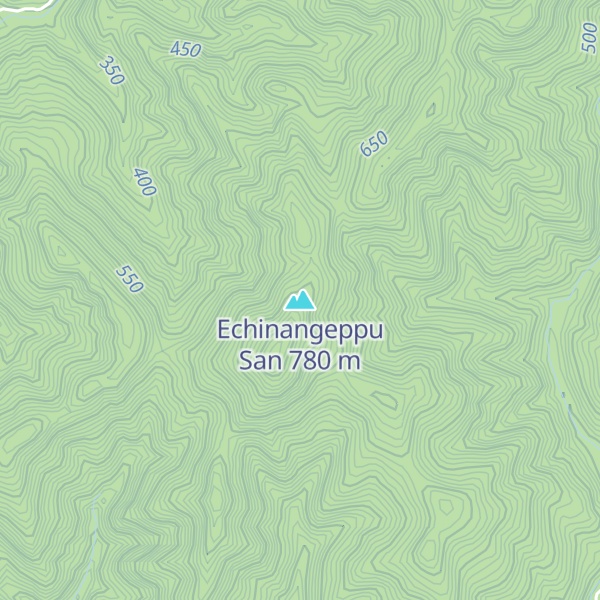 Map of Echinangeppu San
