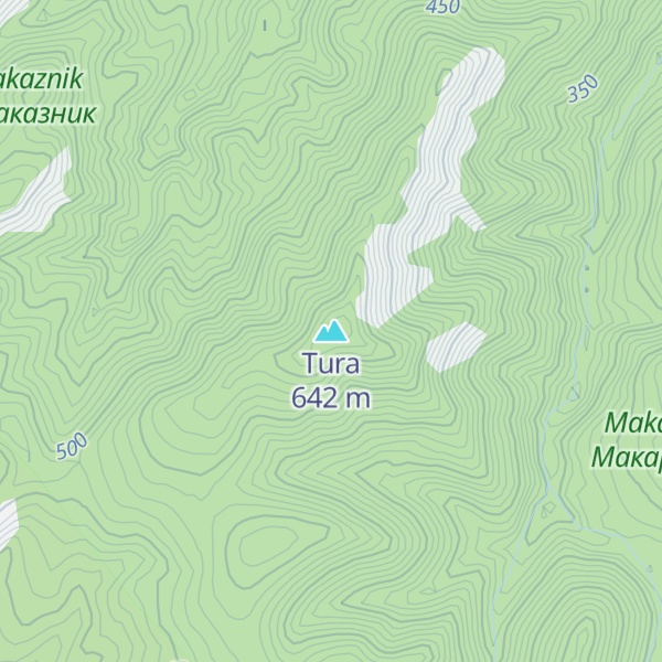 Map of Tura