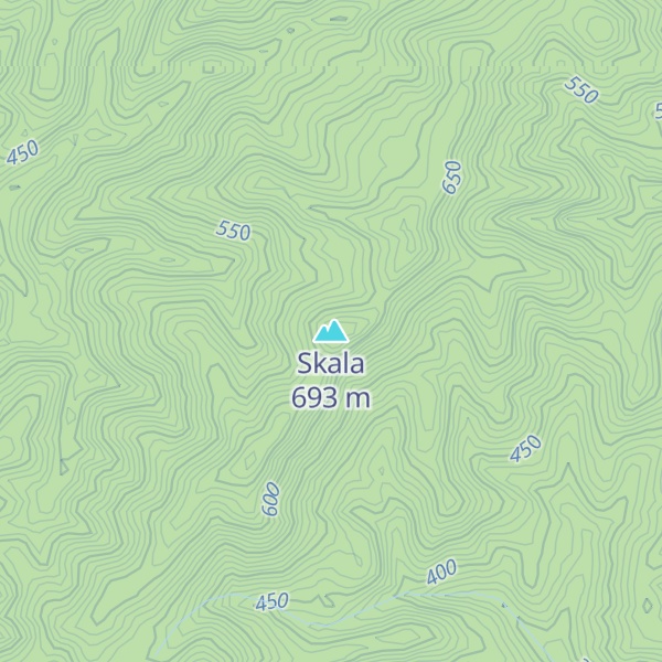 Map of Skala