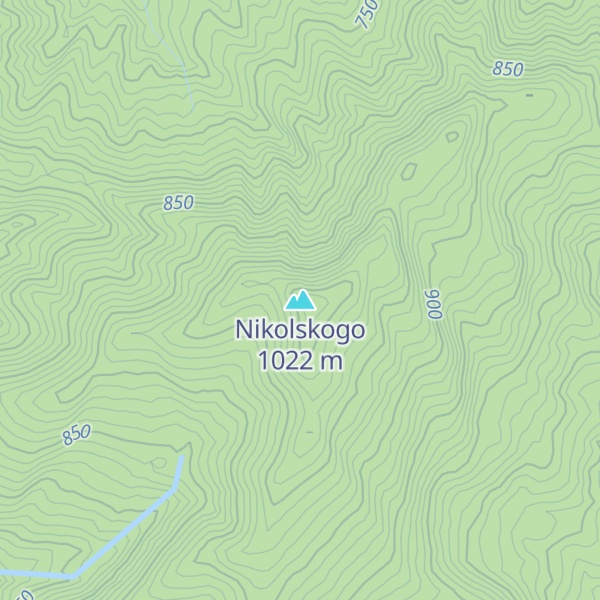 Map of Nikolskogo