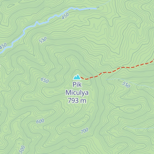Map of Pik Miculya