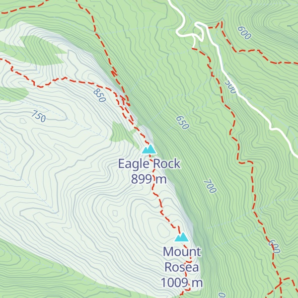 Map of Eagle Rock