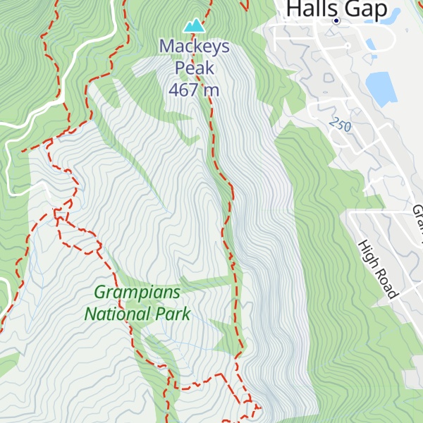 Map of Point Sunshine