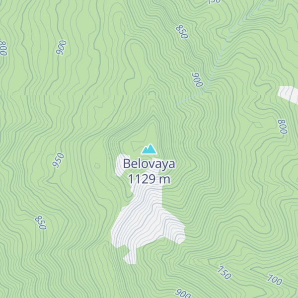 Map of Belovaya
