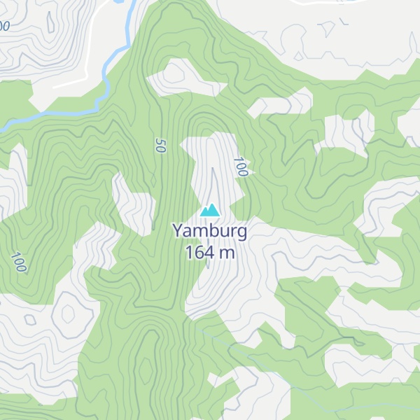 Map of Yamburg