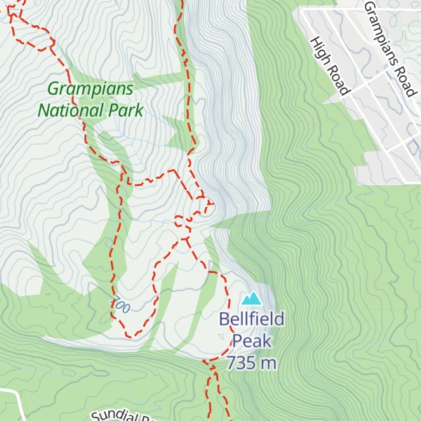 Map of The Pinnacle